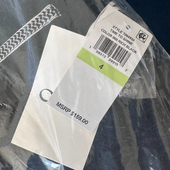 CeCe, Women's Tweed Short-Sleeve Button-Front Shift Dress, Size 4 - Picture 4 of 5